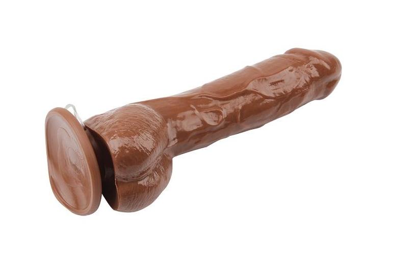 Chisa - JEFF STRYKER 8.9″ Vibrating Dildo - Brown Chisa - JEFF STRYKER 8.9″ Vibrating Dildo - Brown photo-6