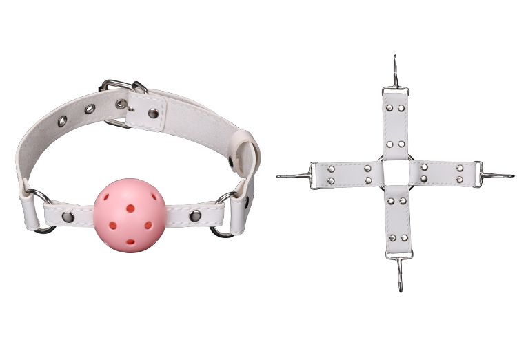 MT - Slave Training Set - Artificial leather with Plush 2 photo-2