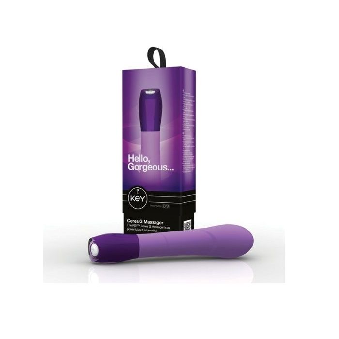 Key® by Jopen® - Ceres G-Spot offers gratification with a ca... Key - Ceres G spot Vibe – Lavender photo-7