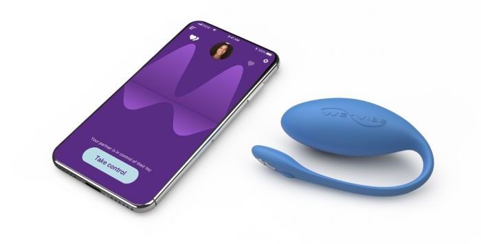 We-Vibe™ 的 Jive可穿戴式震动器由对人体安全的有机矽胶制成,可以通过免费的We-Connect™应用... We-Vibe - Jive可穿戴式震动器 - 蓝色 照片-2
