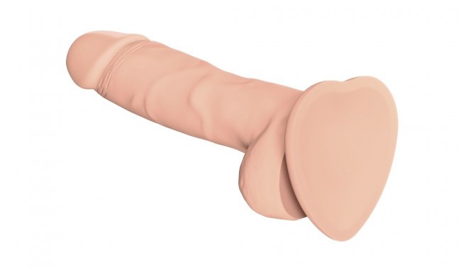 Strap-On-Me - 柔軟仿真陽具 M - 肉色 照片-2