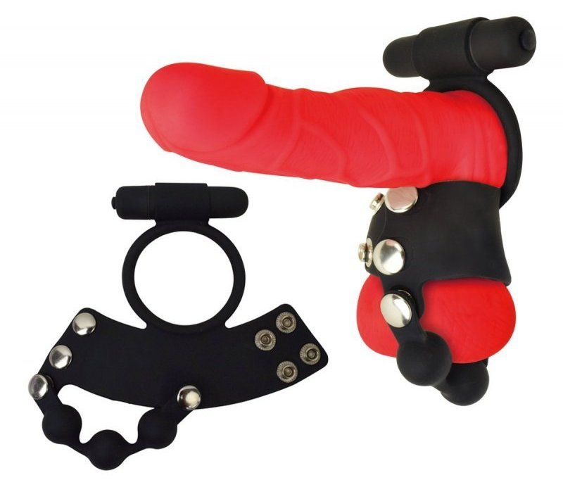 The dick isn't doing well ... It's a serious problem... A-One - Men's Gear Provoke Ring - Black photo-2