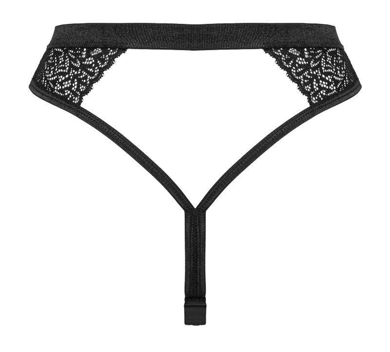 Black thong from the Yaskana collection. The high waist sens... Obsessive - Yaskana Thong - Black - XS/S photo-8