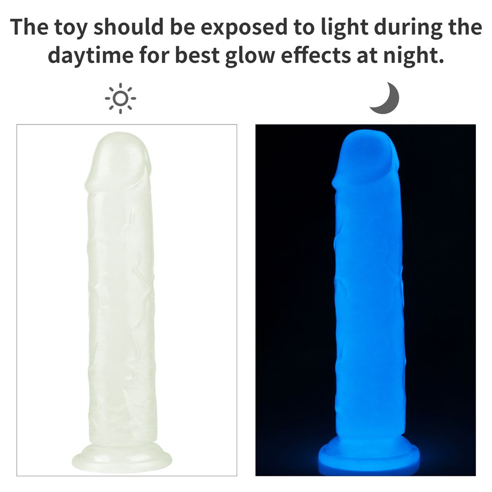 Illuminate your darkest pleasures with Lumino play dildo.
Lu... Lovetoy - 8" Lumino Play Dildo - Clear photo-17