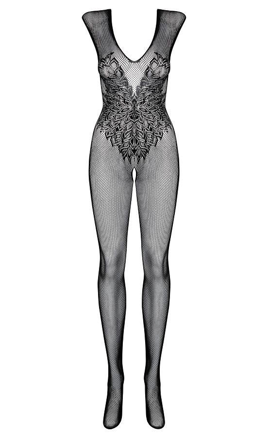 Obsessive - Bodystocking N112 - Black - XL/XXL photo-10