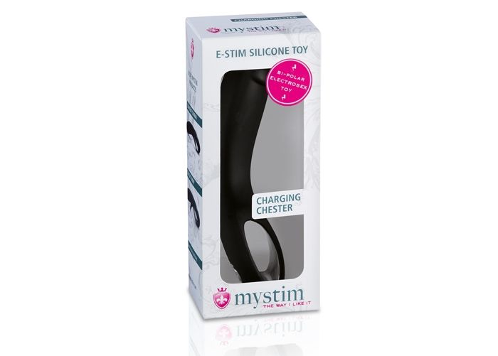Let yourself be spoiled from the head to toe!
Always in... Mystim - Charging Chester E-Dildo - Black photo-7