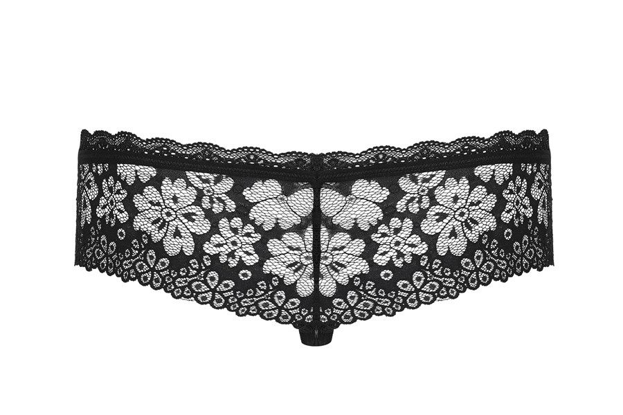 What’s incredibly tempting, a little naughty and absolutely ... Obsessive - 856-PAN-1 Panties - Black - L/XL photo-8