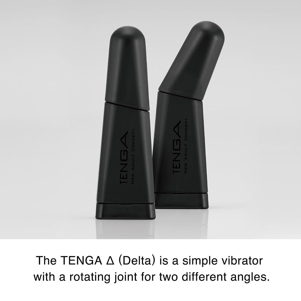 The TENGA Δ (Delta) is a simple vibrator with a rotating joi... Tenga - Delta Vibrator photo-4