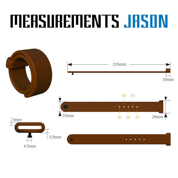 ROOSTER JASON is a firm, strap design, cock ring that can be... Velv'Or - Rooster Jason Ring - Brown photo-6