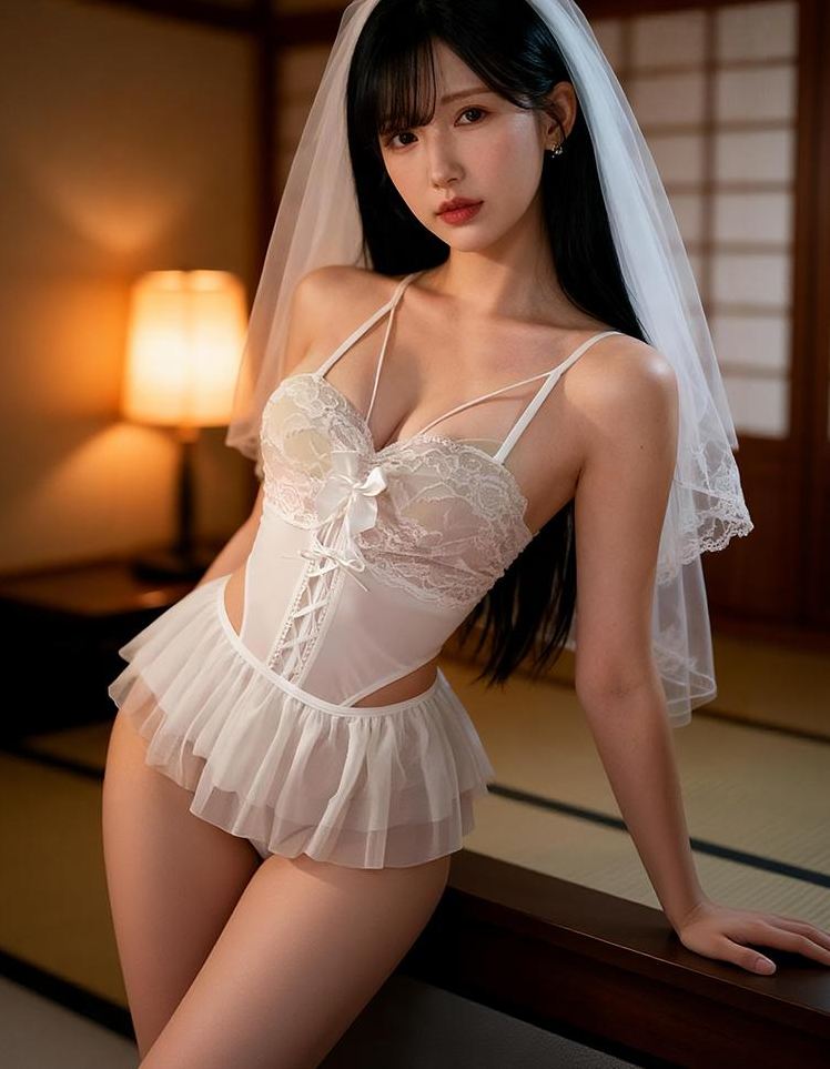 Drywell - Z02 情趣服装 “月光新娘”- 白色 照片