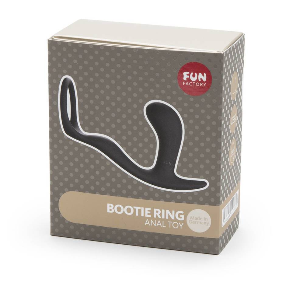 The BOOTIE RING combines the erection-boosting power of a si... Fun Factory - Bootie RIng - Slate photo-14