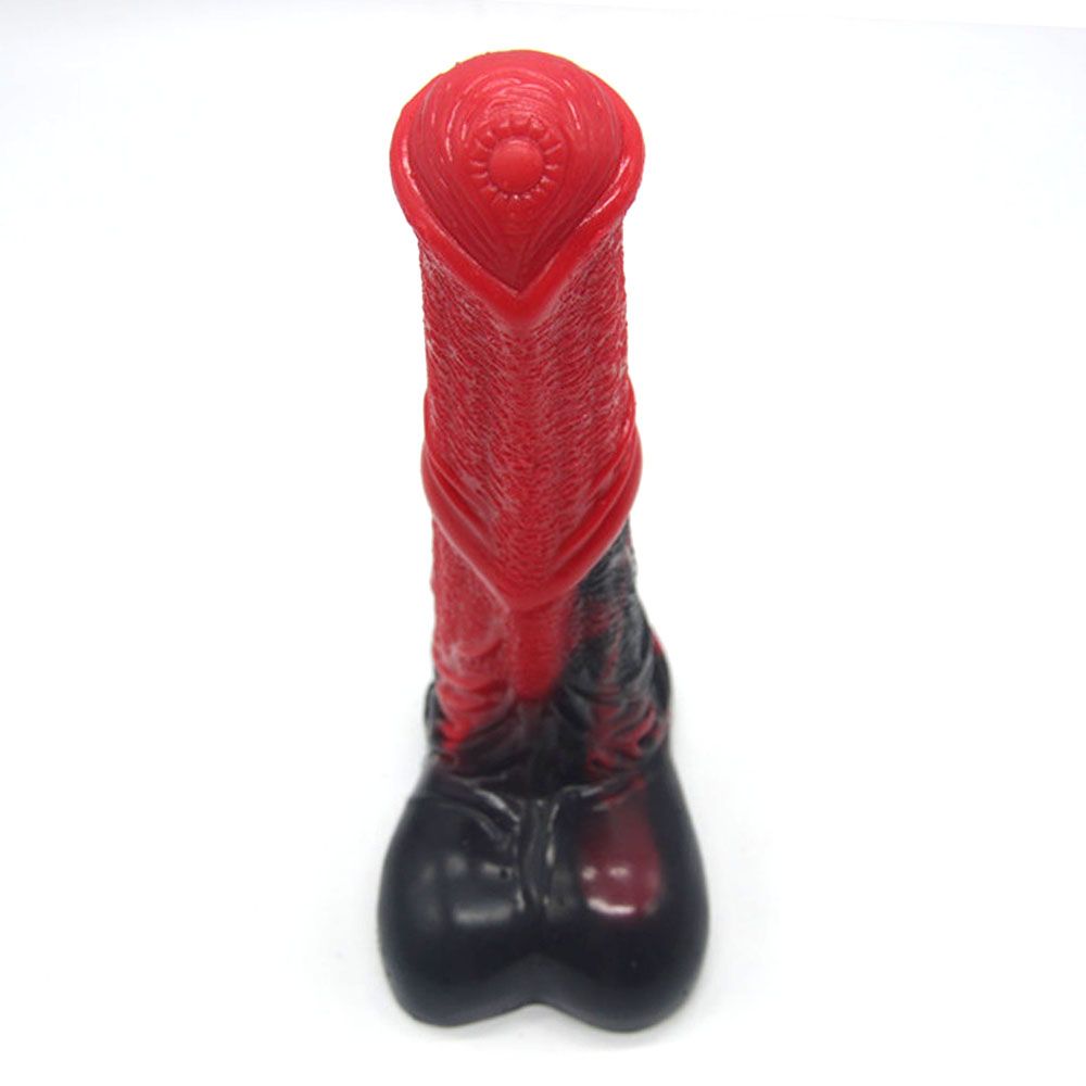 Huge horse dildo &n... FAAK - Horse Dildo - Red/Black photo-6