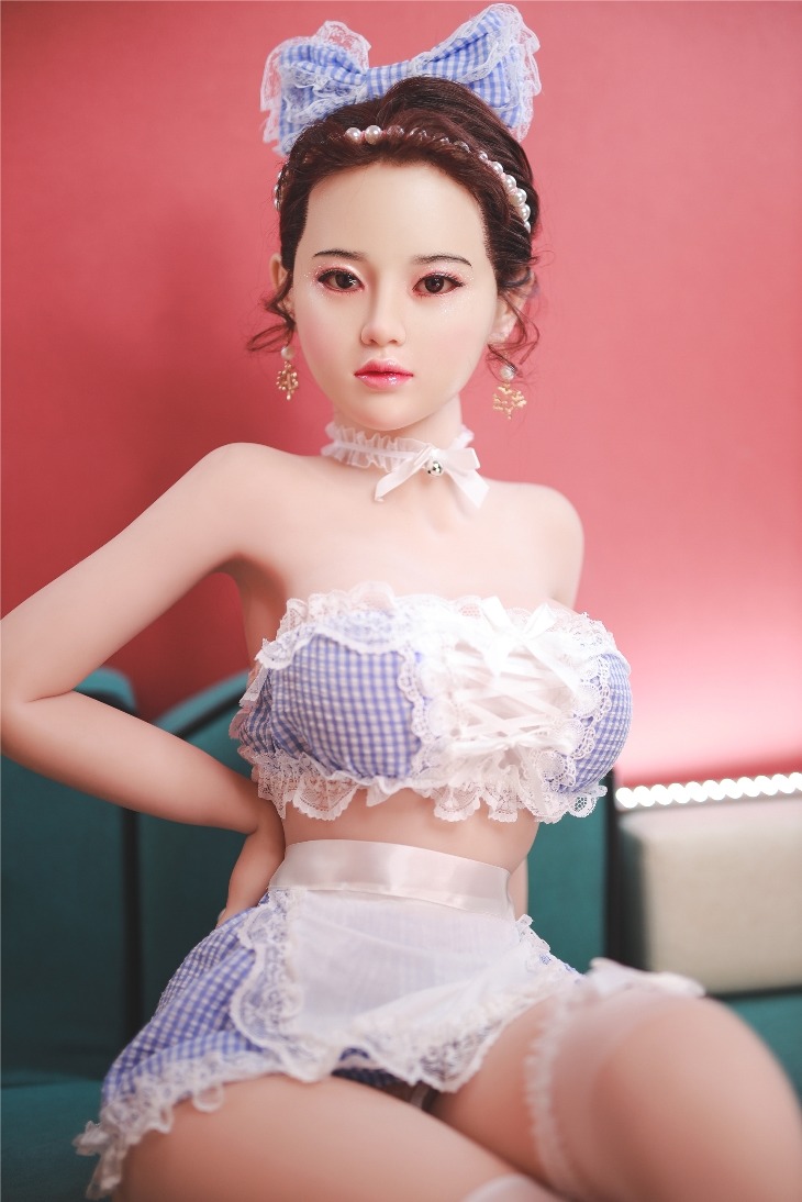 L Jiu Japanese Realistic Sex Doll, Big Breasts, Ultra Soft Silicone 161 cm (5’3 ft) photo