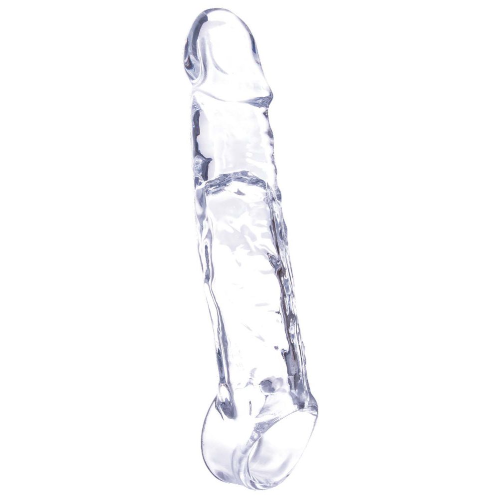 Elevate your intimate moments with the Nasstoys Magic Penis ... Nasstoys - 6.5" Magic Penis Extender w Ball Strap - Clear photo-4