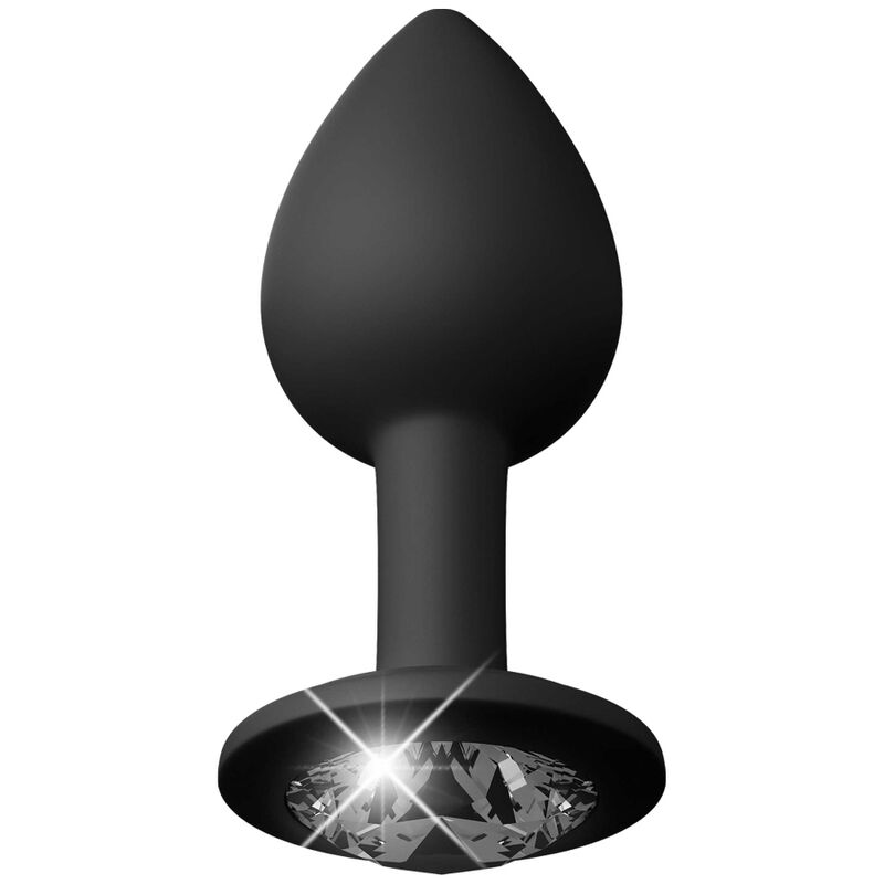 These provocative pleasure panties don’t just look and feel ... Hook Up - Crothless Secret Gem Set - Black - XL/2XL photo-4