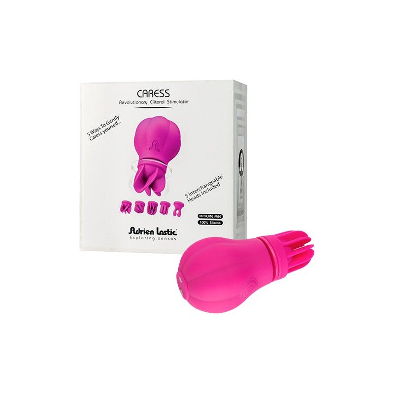 Feel the multiple possibilities of the soft caresses offered... Adrien Lastic - Caress Clitoral Stimulator photo-26