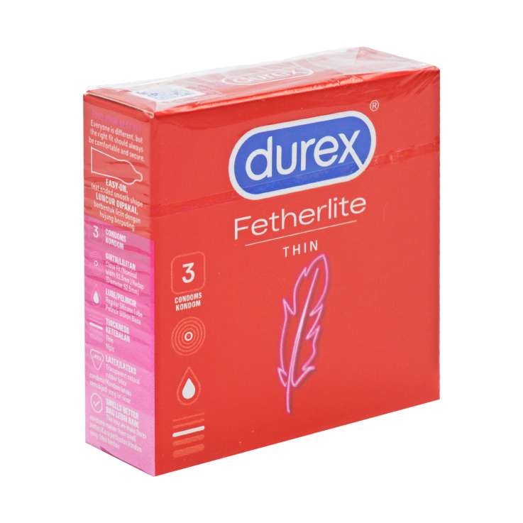 Durex - Fetherlite Thin 3's pack