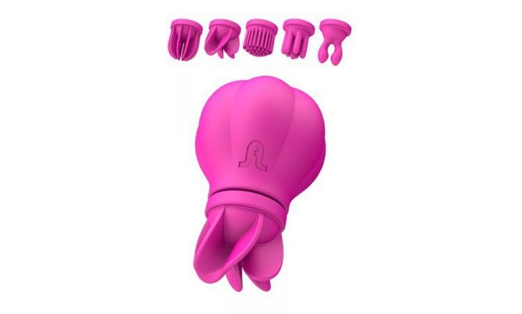 Feel the multiple possibilities of the soft caresses offered... Adrien Lastic - Caress Clitoral Stimulator photo-7