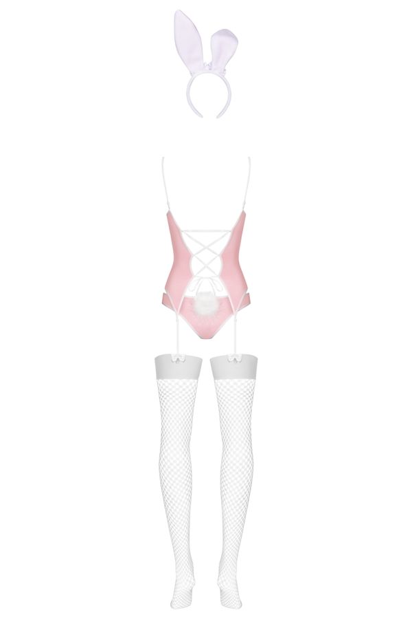 Playful bunny will bring you to the Obsessive wonderland!
c... Obsessive - Bunny Suit Costume 4 pcs - Pink - L/XL photo-11