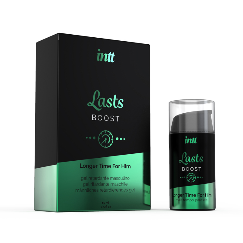 Gel developed with natural extracts that prolongs erection a... INTT - Lasts Delay Gel - 15ml photo-2