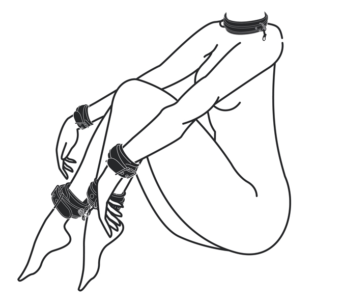 Easytoys - Full Restraint Set - Black photo-2