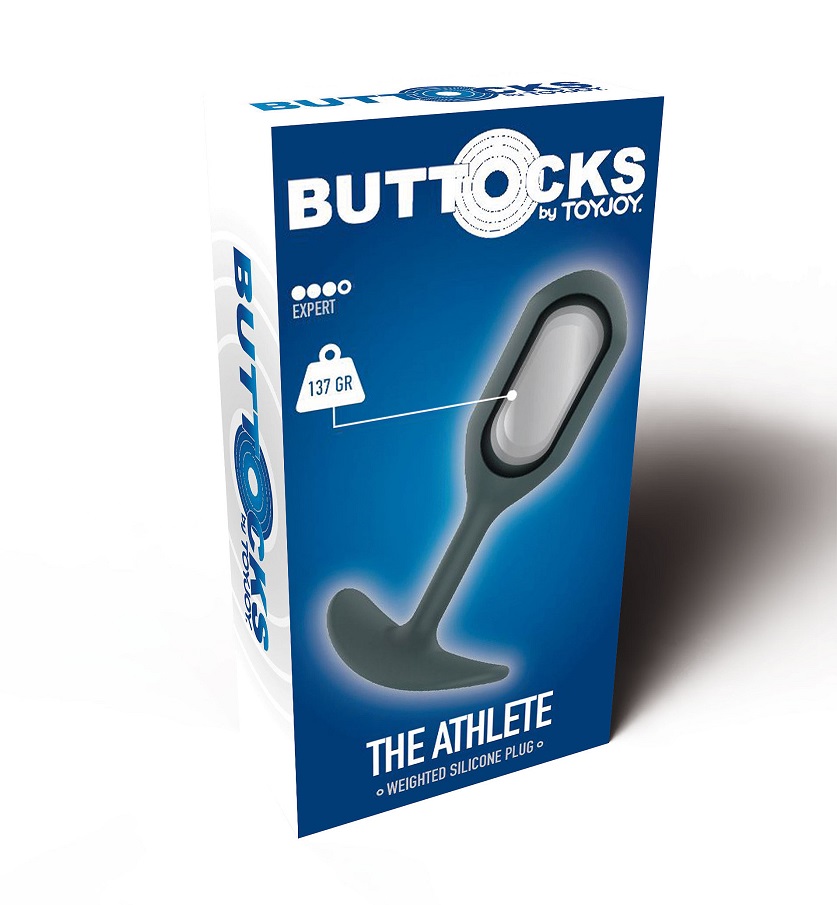 Buttocks by TOYJOY is a luxurious collection of high-perform... ToyJoy - Player Weight Plug M - Grey photo-6