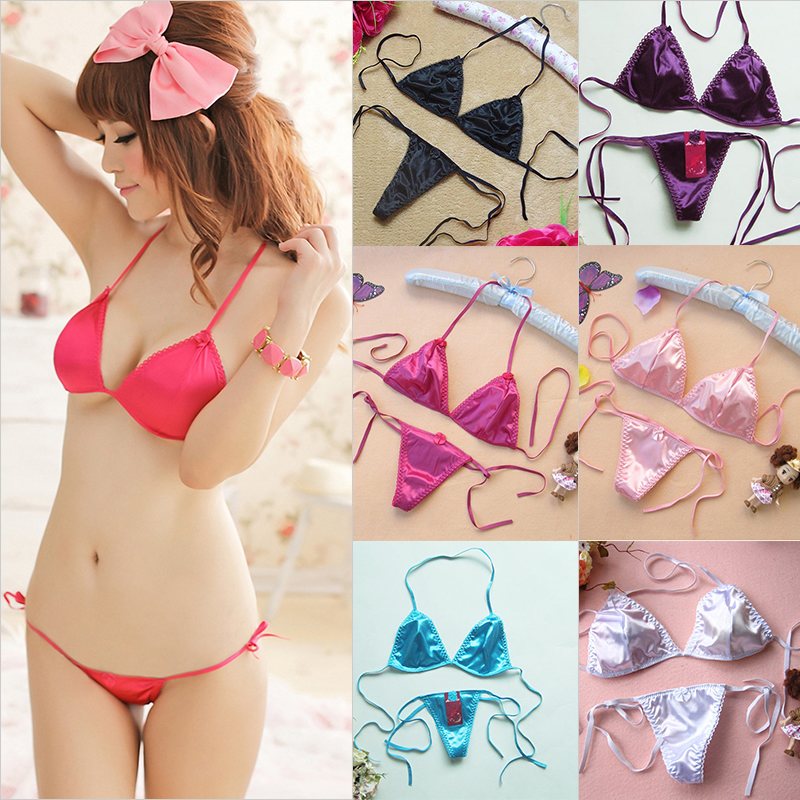 The strap-on three-point style is suitable for any body shap... SB - Bikini Set A338 - Black photo-5