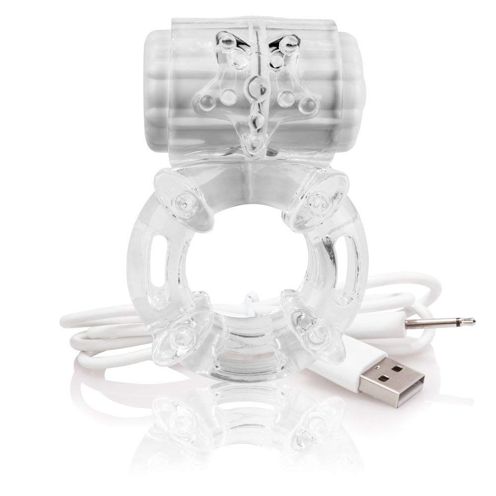 The luxurious, accessibly-priced Charged™ line is proud to i... The Screaming O - Charged Big O - Clear photo-2
