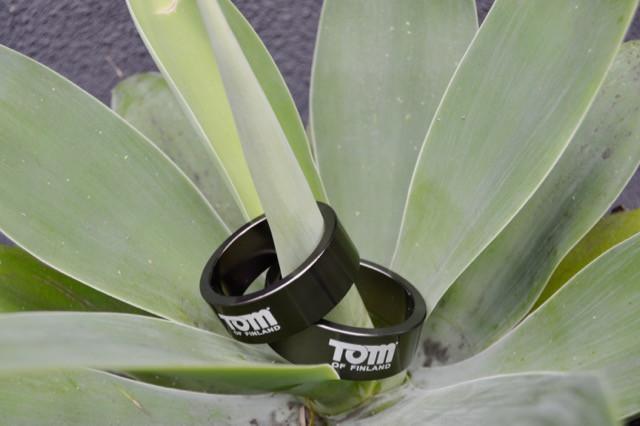 This lightweight metal cock ring is designed to keep your ro... TOF - 50mm Aluminum Cock Ring photo-7