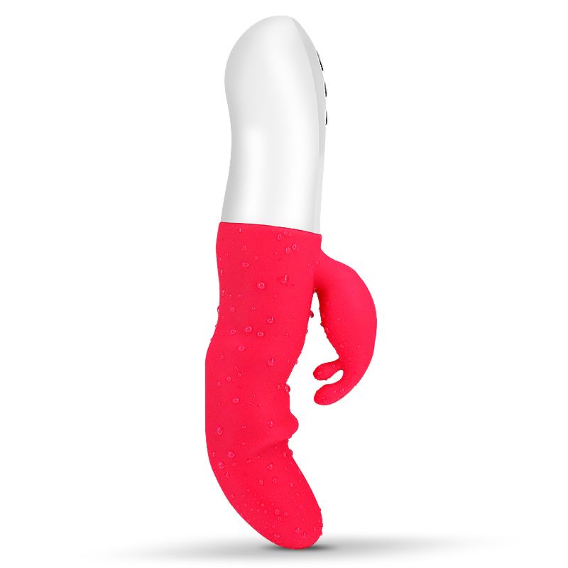 MyBunny is a new toy that combines the thrusting power that ... MyToys - MyBunny Thrusting Rabbit Vibrator - Red photo-5