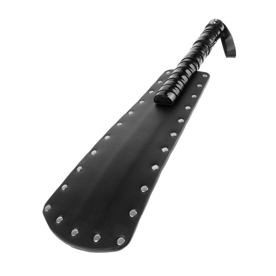 It takes just one crack of this firm and large Punisher Padd... Fetish Fantasy - Punisher Paddle - Black photo-3