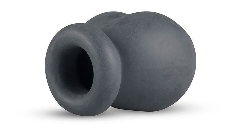 Protect and stimulate your manly shapes with this liquid sil... Boners - Liquid Silicone Ball Pouch - Grey photo-4