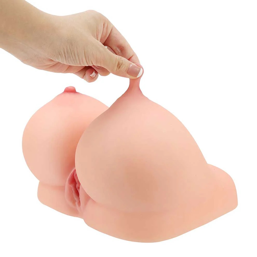 Vaginal or anal sex is yours whenever you want it with the r... Jorokumo - Lips & Breasts 2.3kg Masturbator photo-5