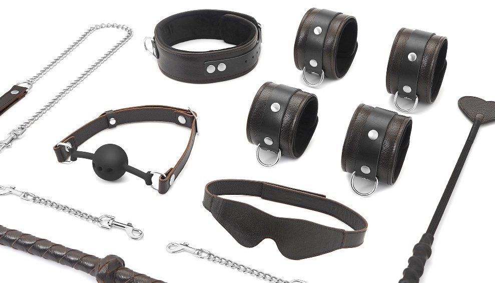 Liebe Seele - 心型皮鞭 - 啡色 照片-6