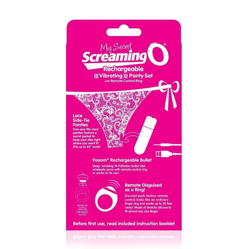 My Secret Screaming O Charged Panty is a remote-controlled 1... The Screaming O - Charged Remote Control Panty Vibe - Pink photo-7