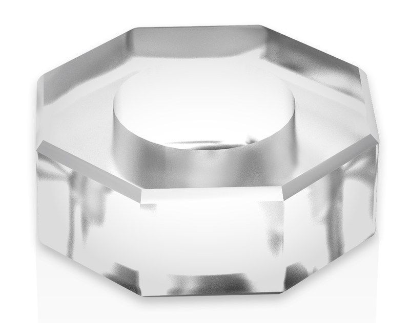Extend the fun and make the pleasure last with this hypoalle... Powering - Super Flexible Resistant Ring PR10 - Clear photo-3