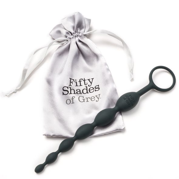 Enjoy more intense orgasms than you ever dreamed possible wi... Fifty Shades of Grey - Anal Beads - Black photo-4