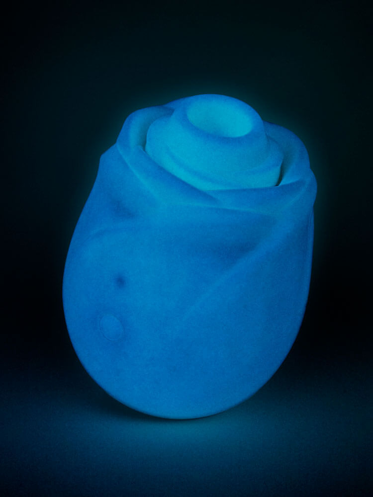 Romp - Rose Glow Pleasure Air Stimulator - Blue  photo-3