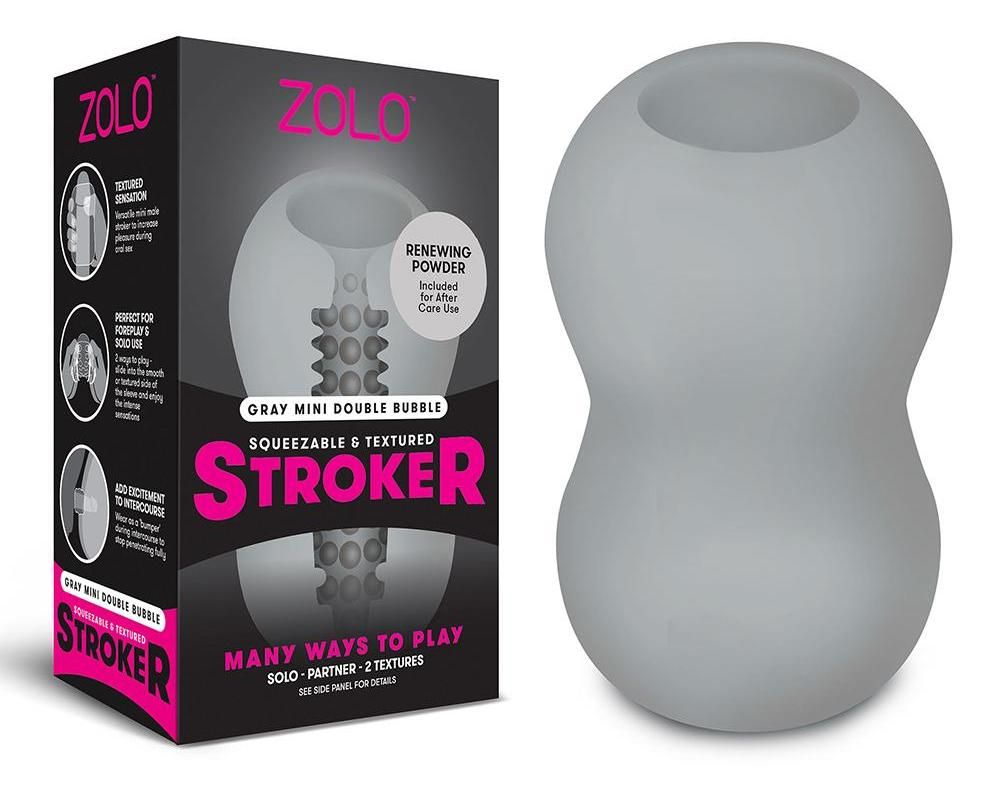 Zolo - Mini Double Bubble Squeezable Stroker photo-3