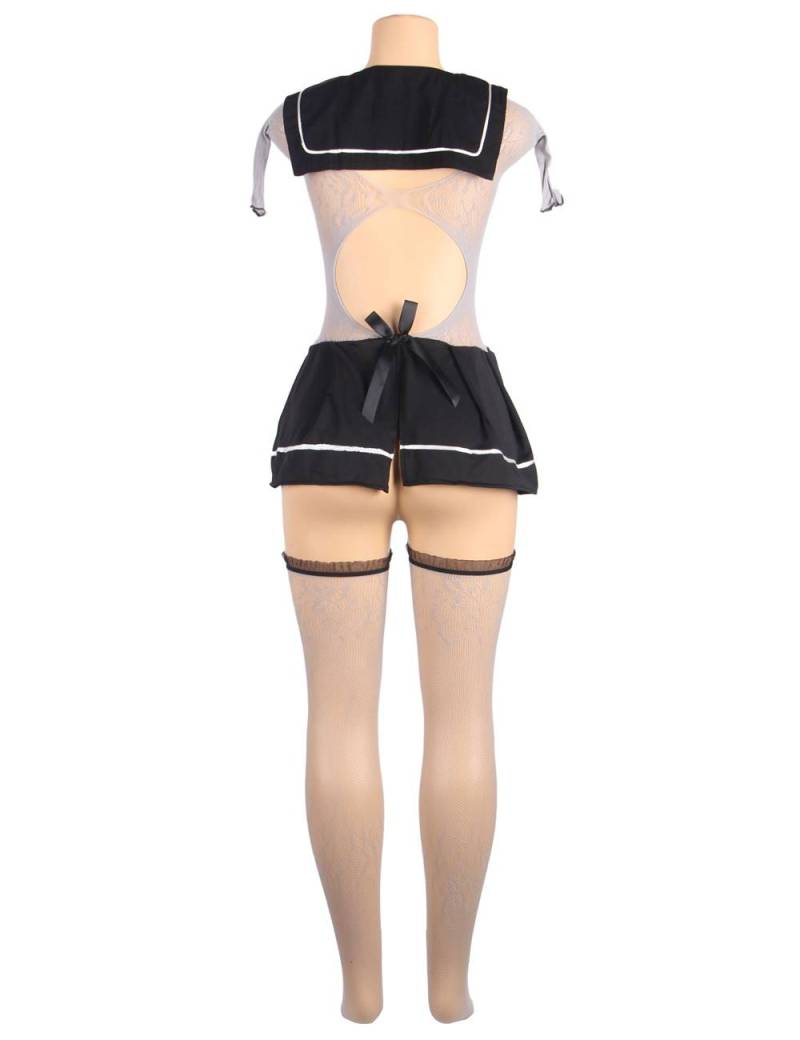 Ohyeah - Sexy College Costume - Black - M photo-5