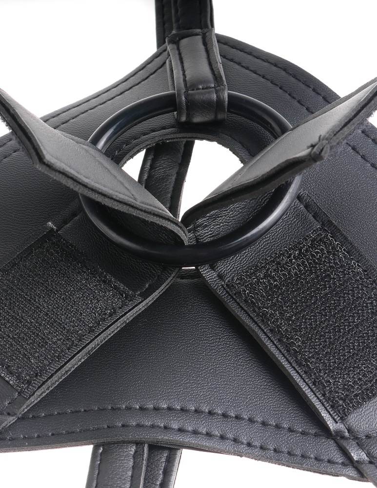 When you want your first strap-on to look and feel just like... King Cock - Strap-On Harness 9″ Cock - Flesh photo-4
