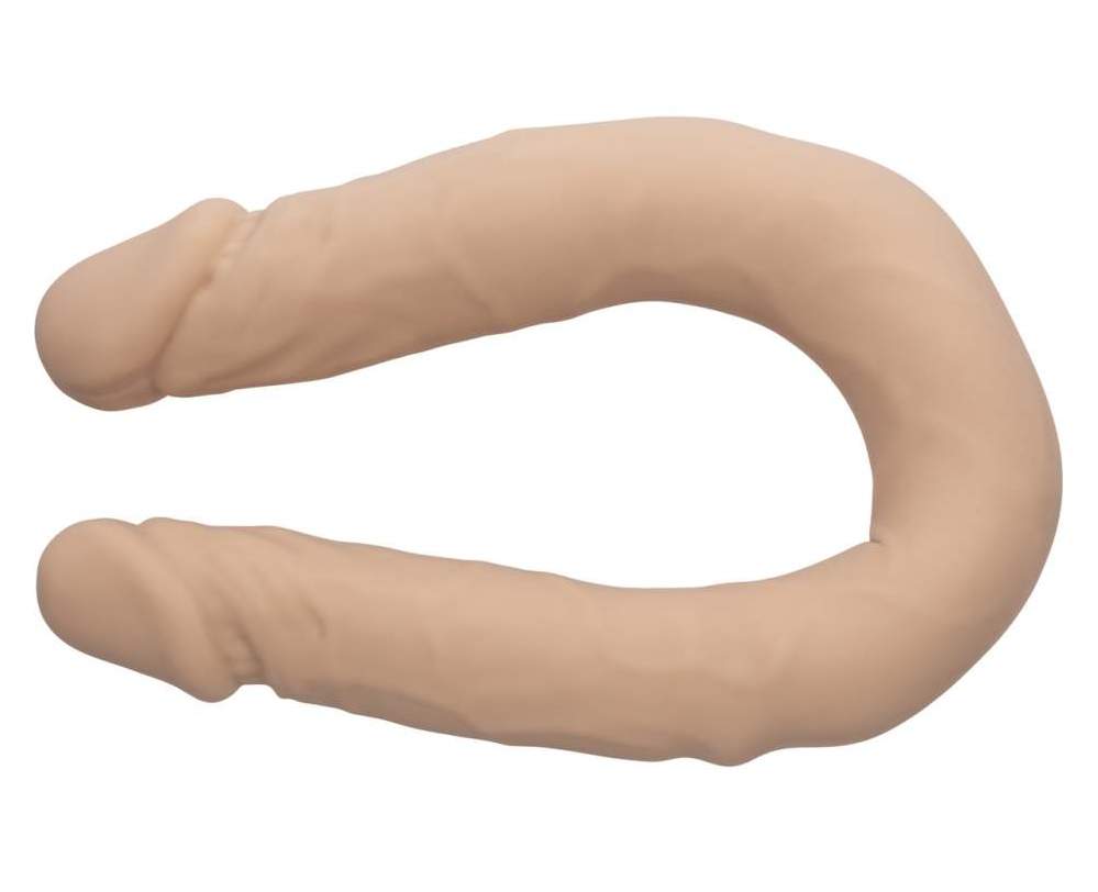 CEN - 12" Studs Dual Dildo - Ivory photo-5