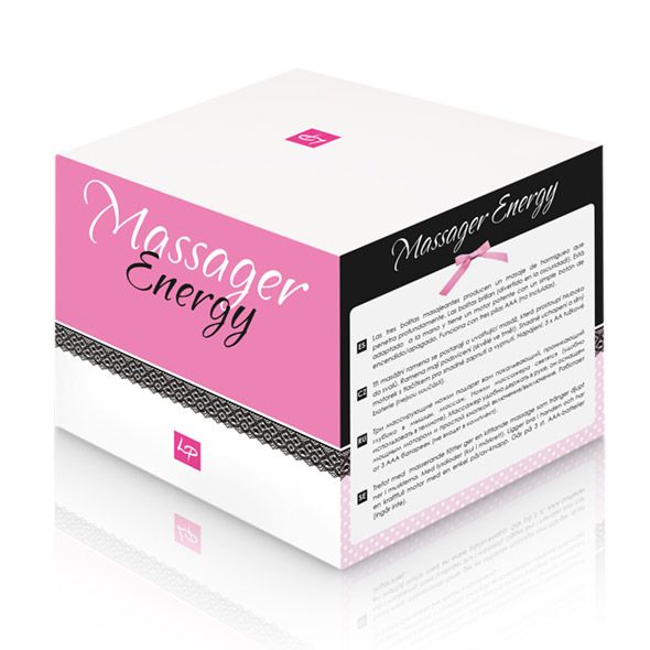 The three massaging balls deliver a scintillating massage, w... Lovers Premium - Energy Massager - White photo-6