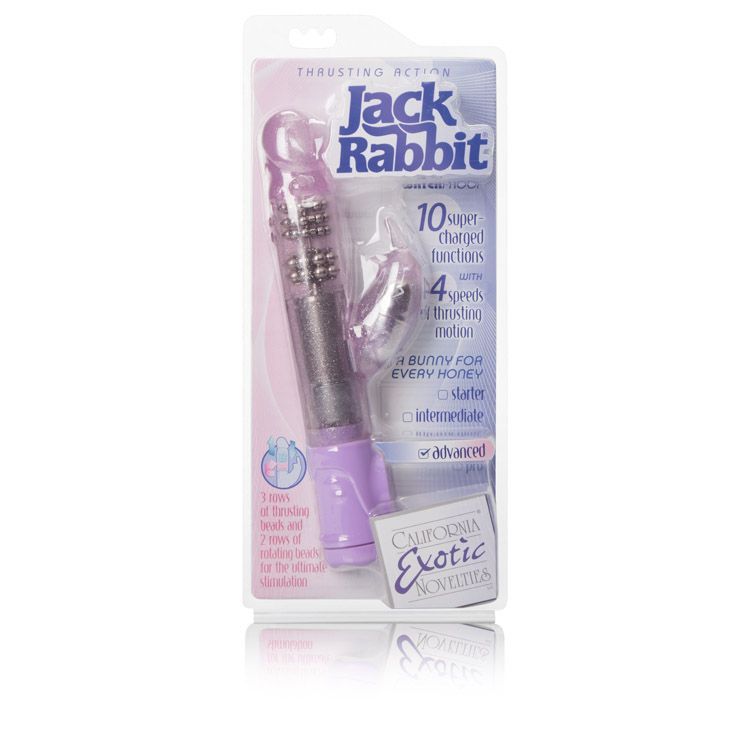 Explore your wickedly wild side with the Thrusting Action Ja... CEN - Thrusting Action Jack Rabbit - Purple photo-4