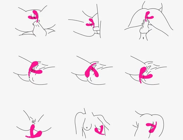 Designed for simultaneous G-spot, clitoris and anus stimulat... MyToys - MyThumper - Hot Pink photo-11