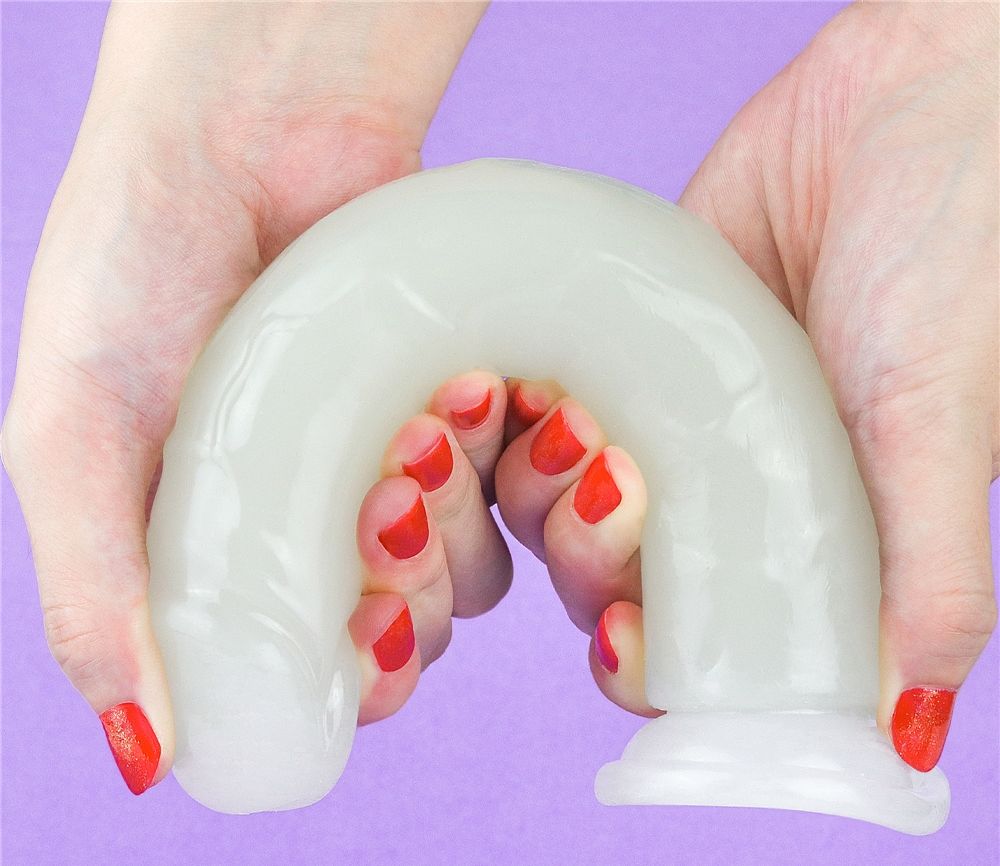 Illuminate your darkest pleasures with Lumino play dildo.
Lu... Lovetoy - 8" Lumino Play Dildo - Clear photo-4