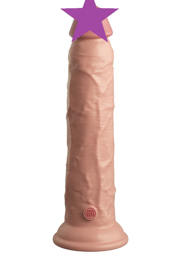King Cock - 9" Elite Cock - Flesh photo-2