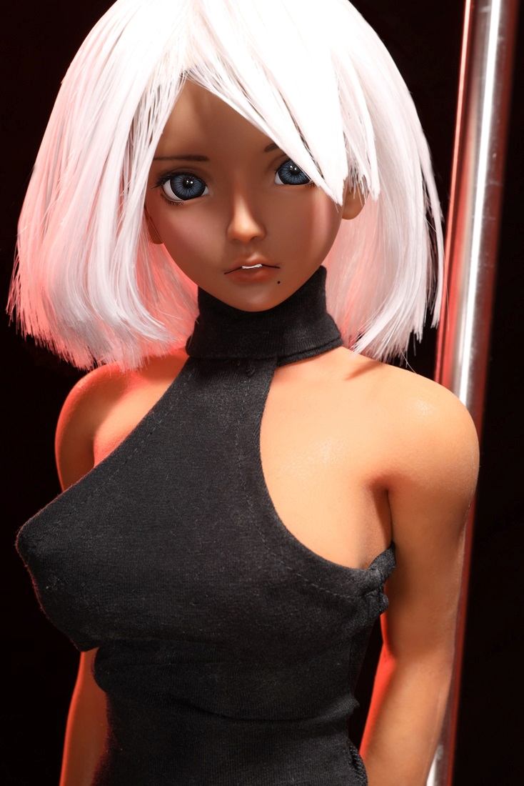 Shirley Anime Mini Realistic Sex Doll, Skinny, Silicone with Vinyl Head 60 cm (2 ft) photo