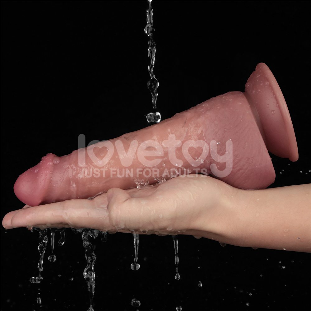Experience the ultimate pleasure with Lovetoy Dual-density P... Lovetoy - 8.5'' Vibro Power Cock - Flesh photo-8
