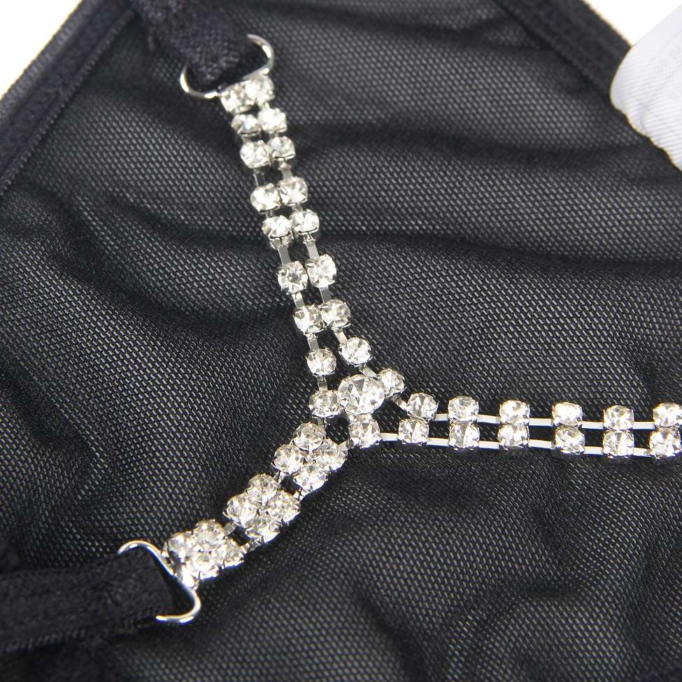 G-String with diamond back
Material ... Ohyeah - Diamond Back G-String - Black - M photo-7